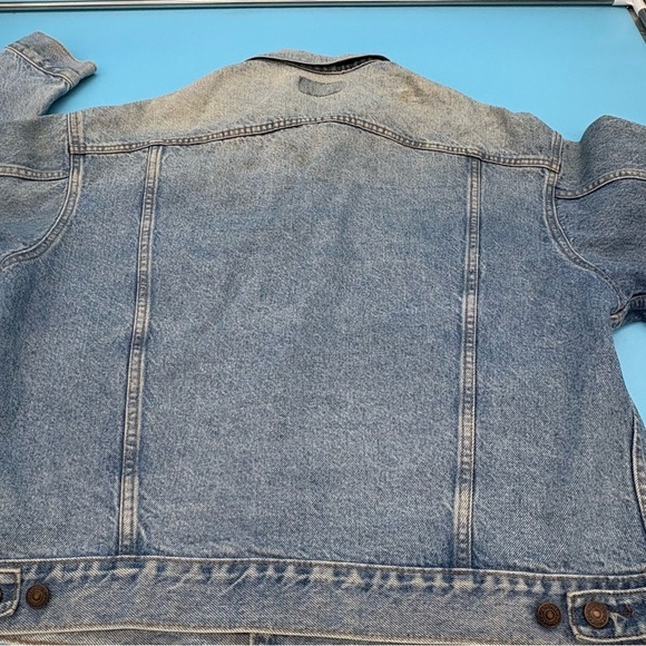 Vintage Levi’s Denim Trucker Jacket 70507-0214 Men's Size XL - Picture 5 of 10
